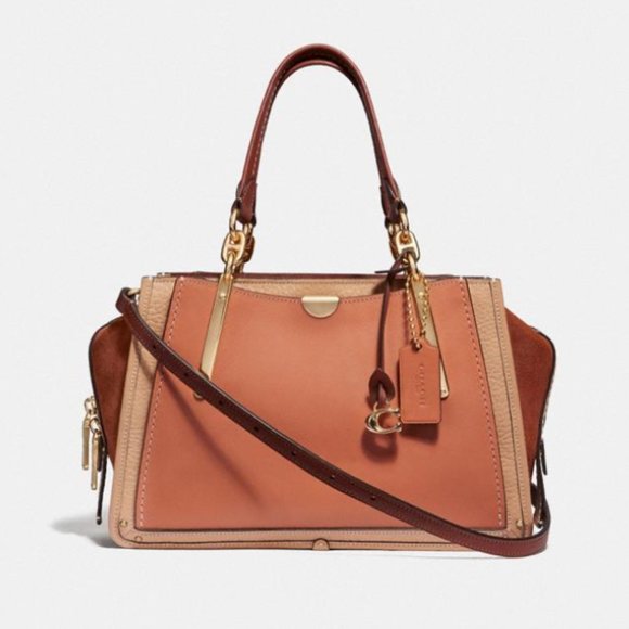 Coach Handbags - COACH Dreamer Colorblock sunrise bag